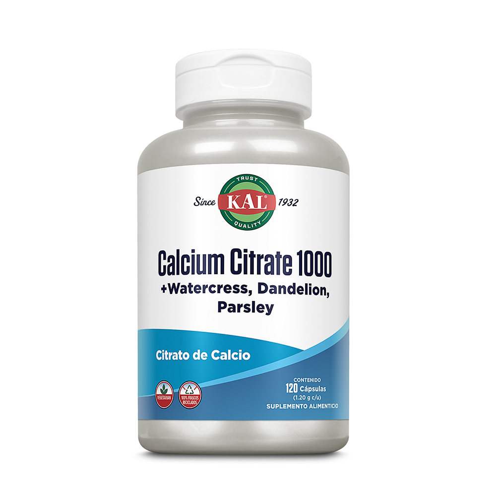 Kal Calcium Citrate 1000 mg 120 cap