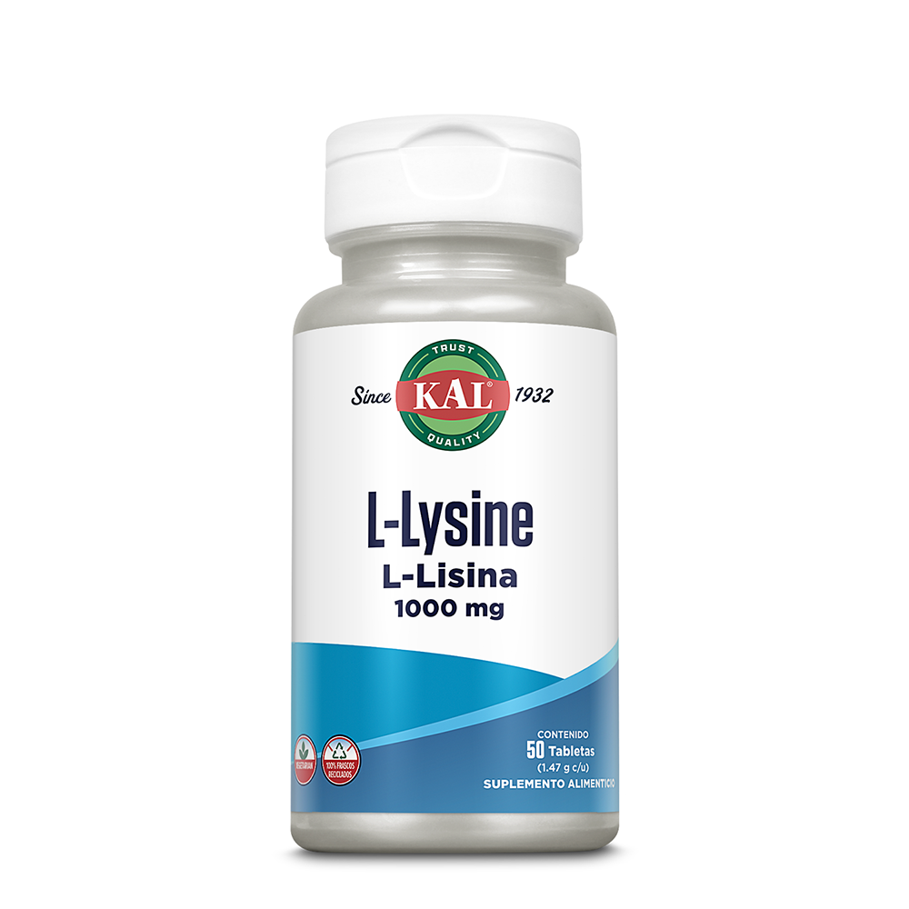 Kal L-Lysine 1000mg / 50 tab