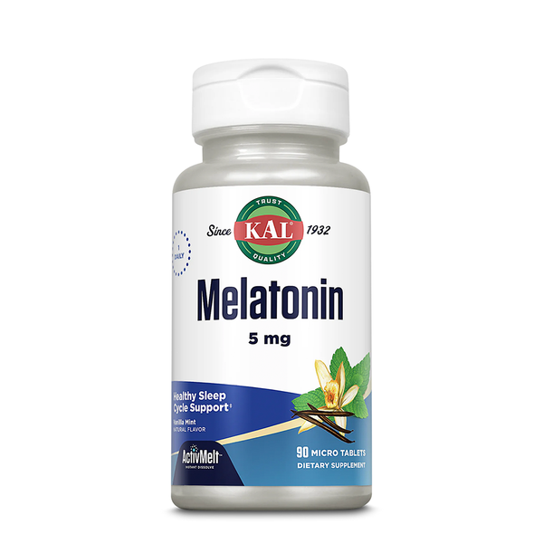 KAL Melatonina 5 mg Sabor Menta Vainilla 90 tab