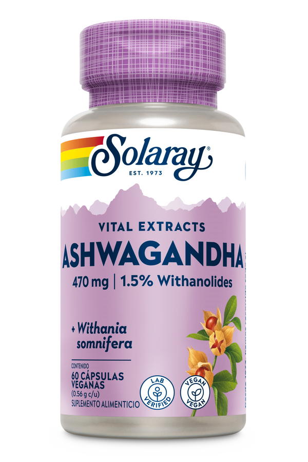 Solaray Ashwaganda 470 mg 60 cap