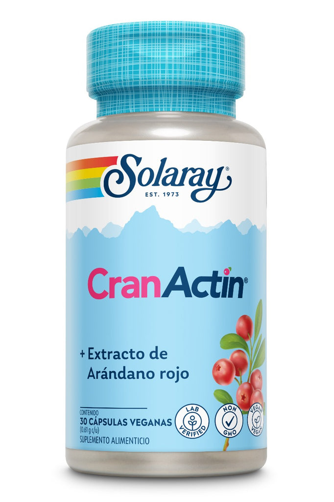 Solaray CranActin 400mg 30 cap  (Extracto de Arándano)