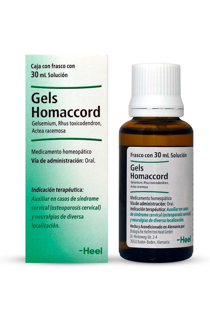 Gels Homaccord - Heel