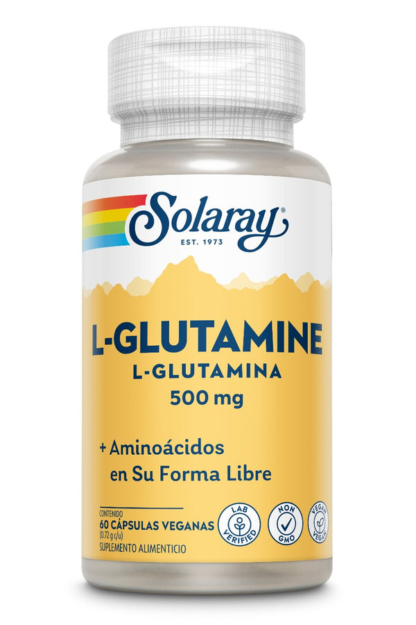 Solaray L-Glutamine 500mg / 60 cap