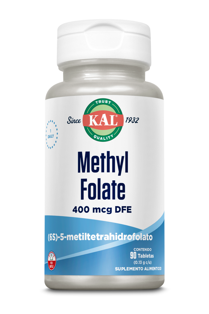 Kal Methyl Folate 400 mcg 90 tab