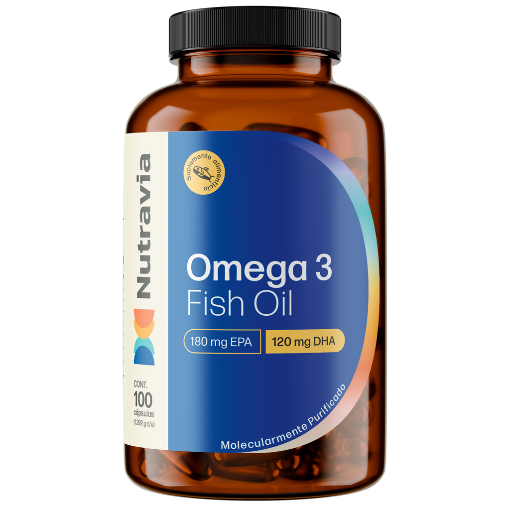 Nutravia Omega 3 Fish Oil 1000 mg 100 Cap