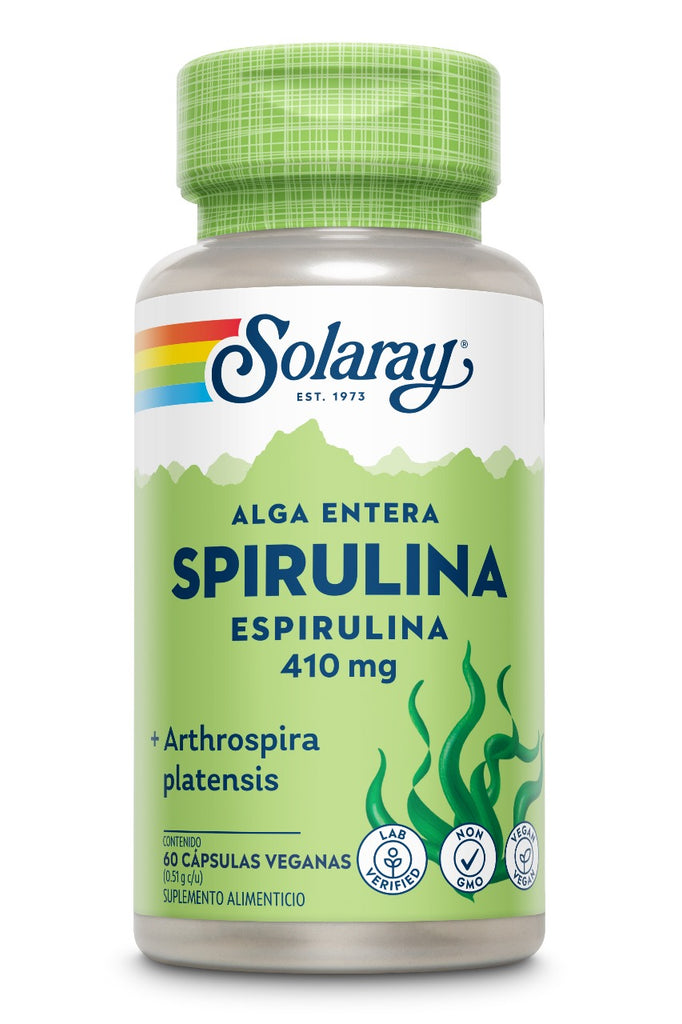 Solaray Spirulina Algae 410mg / 60ct