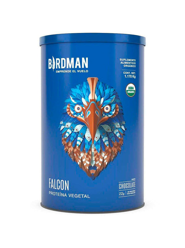 Falcon Proteína Orgánica Sabor Chocolate 1.17 kg  - Birdman
