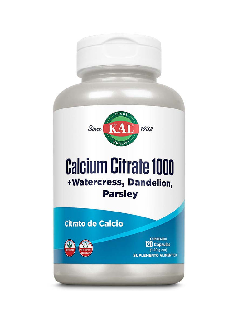 Kal Calcium Citrate 1000 mg 120 cap