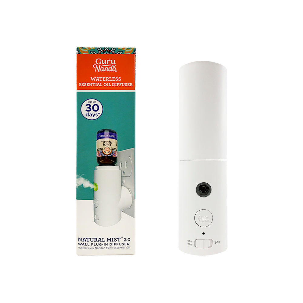 Difusor de Aroma Natural Mist 2.0™, Tecnología de nebulización, No requiere agua - GuruNanda