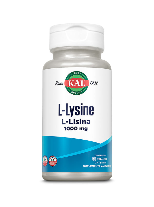 Kal L-Lysine 1000mg / 50 tab