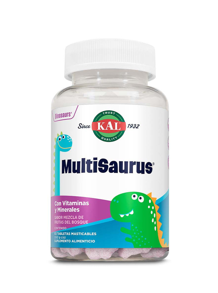 Kal Multisaurus / 90 tab (multivitamínico para niños)