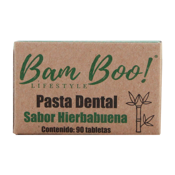 Pasta Dental Solida de Hierbabuena - Bam Boo! Lifestyle
