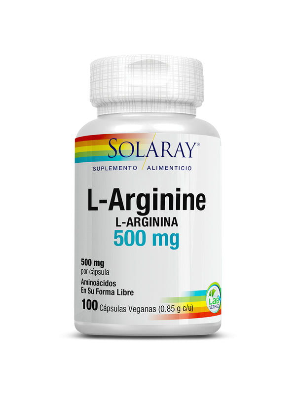 Solaray L-Arginine 500mg / 100 cap
