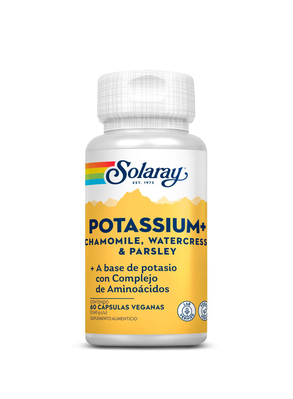 Solaray Potassium+  (99 mg) / 60 Cap